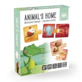 Puzzle educativ Montessori: Animale și mediul lor de viață - ***