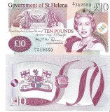 St Helena bancnota 10 pounds 2012, UNC