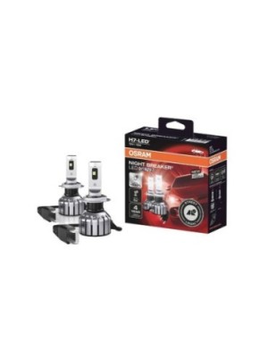 Set 2 Becuri Led H7 Osram Night Breaker Led Gen 2, +230%, 16W, 12V, Omologate Rar foto