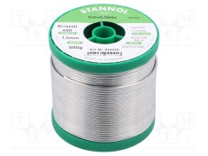 Cositor fara plumb Sn99,3Cu0,7 NiGe 1,5mm 0,5kg STANNOL foto