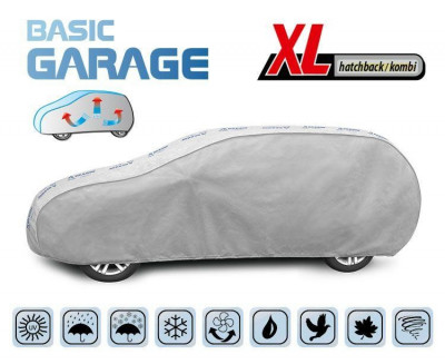 Protectie exterioara Basic Garage XL Hatchback/combi 455 &amp;ndash; 485 cm Kft Auto foto