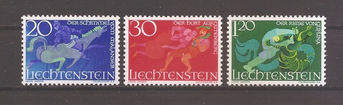 Liechtenstein 1967 - Basme, MNH