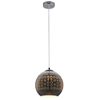 Pendul 3D GLASS CHROME CIRCLES foto