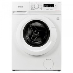 Masina de spalat rufe Samus WSLI-9144, Capacitate 9 kg (rufe uscate) model slim motor INVERTER afiaj electronic 15 programe max. 1400 rot/min. clas en
