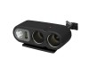 Priza auto dubla Carpoint cu 2 iesiri de bricheta 2 x 12 V max. 5A si 1 pentru USB 5V 1A si lumina