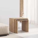 Cumpara ieftin Set 3 Masute Cafea Zigon Adore, 55x47x40 cm
