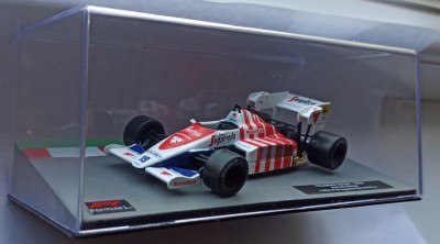 Macheta Toleman TG184 (Senna) Formula 1 Portuguese GP 1984 - Altaya 1/43 F1 foto