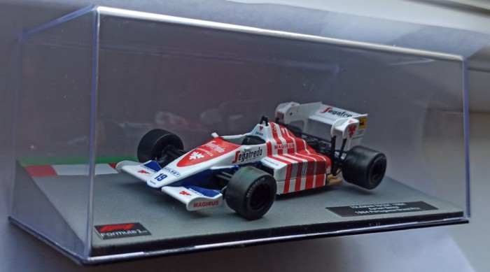 Macheta Toleman TG184 (Senna) Formula 1 Portuguese GP 1984 - Altaya 1/43 F1