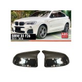 Capace Oglinda Batman BMW X4 F26 (2014-2018) Negru Lucios - Set 2 Buc ALM