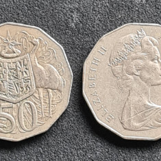 Australia 50 cents centi 1978