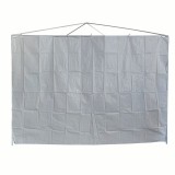 Perete lateral pentru pavilion, WR-SW001, polietilena, alb, 295 x 195 cm