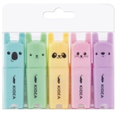 Set de 5 carioci animalute, Kidea, multicolore foto