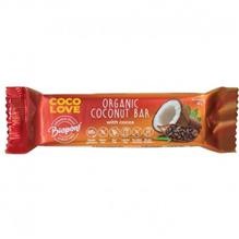 Baton de Cocos cu Cacao Coco Love Bio 40 grame Biopont Cod: 5998858701383 foto