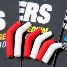 Line Aligner KORDA Kicker Rig Aligner, Red / White, Marime M, 10buc/pac foto