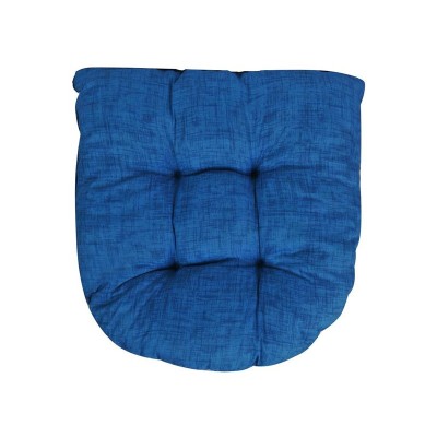 Perna pentru scaun, 45x50 cm, Albastru, Bumbac/Poliester, ATU-084913 foto