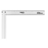 Raportor unghiular din aluminiu 350 x 190 mm cu scara metrica NEO