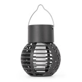 Lampa solara cu agatatoare 6x LED WW efect flacara Entac