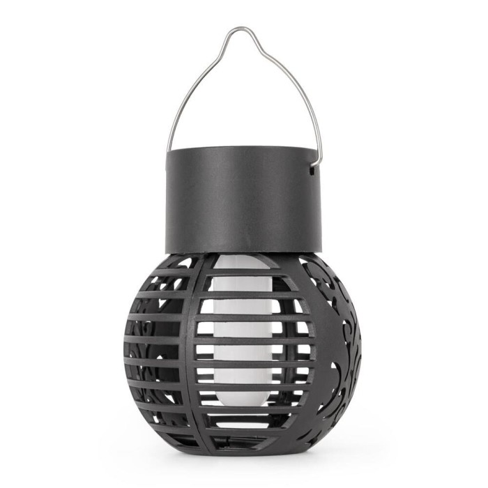 Lampa solara cu agatatoare 6x LED WW efect flacara Entac