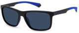 Ochelarii de Soare POLAROID PLD 7043/S 0VK/C3, 57mm, Matt Black Blue