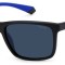Ochelarii de Soare POLAROID PLD 7043/S 0VK/C3, 57mm, Matt Black Blue