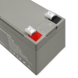 Baterie AGM, Qoltec, 12 V, 7 Ah, 105 A, Gri