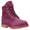 Bocanci dama TIMBERLAND 6 inch premium originali piele waterproof magenta 35