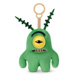 Mini breloc de plus, Fuggler, SpongeBob, Sheldon Plankton, S1, 12 cm