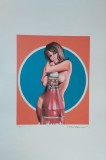 Mel Ramos - Hunt for the Best, litografie originala
