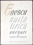 ENESCU. SUITA LIRICA-VASILE NICOLESCU-351250