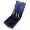 Set de burghie graduale oţel rapid şlefuit HSS-G tablă,metal - Set de burghie HSS-G pentru tablă și metal