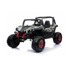 UTV Electric copii 12V10A 4 motoare 4x35W Roti EVA Telecomanda BJ603 CAMO JGR foto