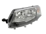 Far Skoda Octavia 3 (5e), 01.2013-, Electric, tip bec H15+H7, omologare ECE, fara motoras, 5E1941017, Stanga, marca AL (Automotive Lighting)