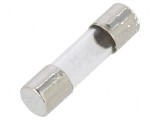 Siguranţă ardere rapidă 32mA 250VAC 5x20mm alamă