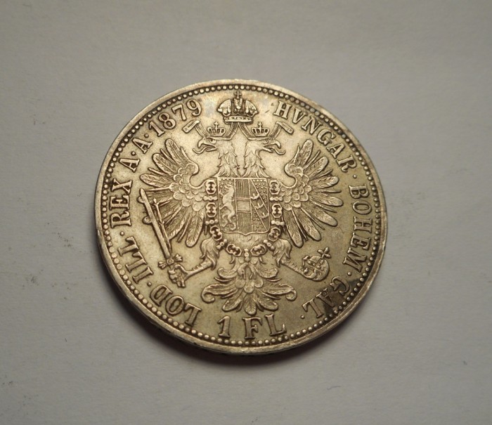 1 Florin 1879 Detalii frumoase