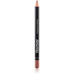 flormar Waterproof Lipliner creion contur pentru buze, waterproof culoare 201 Naturally Nude 1,14 g