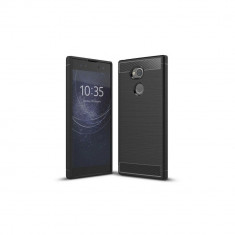 Husa Antisoc Carbon pentru Sony Xperia XA2 Negru foto