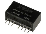 Convertor DC/DC 1W SIP8 - Tensiune 12V DC, Eficiență 78%