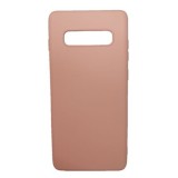Husa silicon soft-touch compatibila cu Samsung Galaxy S10, Rose, ALC MOBILE