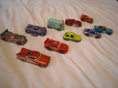 Disney Pixar Cars - Hasbro - 10 figurine masinute de metal - lot 3 foto