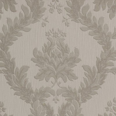 Tapet clasic, baroc, gri, vinil, dormitor, 95107 foto