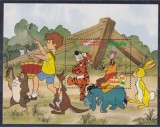 Anguilla 1982 - Disney, desene animate, Crăciun, colita neuzata