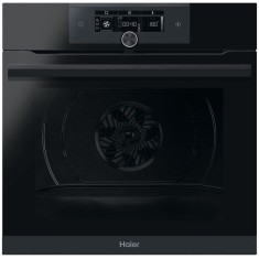 Cuptor incorporabil Haier HWO60SM6F5BH, Electric, 70 l, Autocuratare catalitica, Clasa A+, Conectivitate wi-fi, Interfata I-Turn, Ghidaj telescopic, S