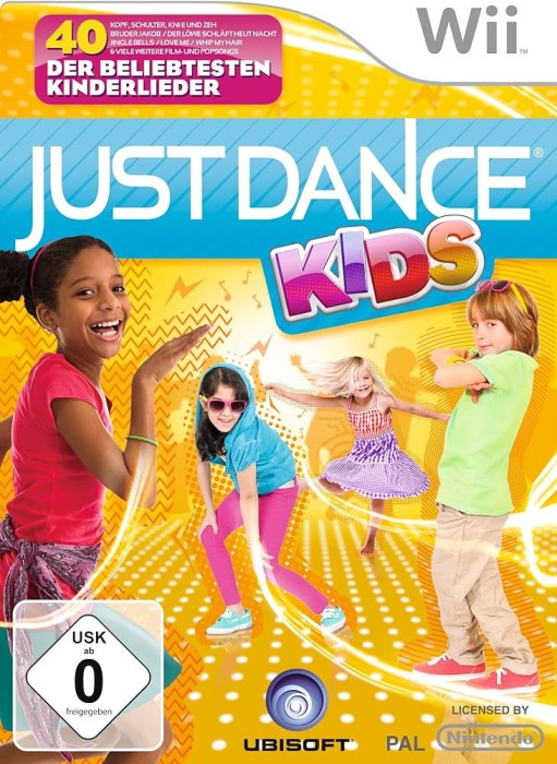 Wii Just Dance KIDS joc Wii classic+Wii mini+Wii U aproape nou de colectie