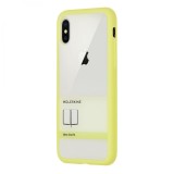 Cumpara ieftin Carcasa iPhone X - Yellow - Hard | Moleskine