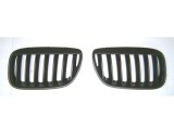 Grila masca fata fata BMW X5 (E53), 05.2003-10.2006, partea stanga, satin; Tuning,