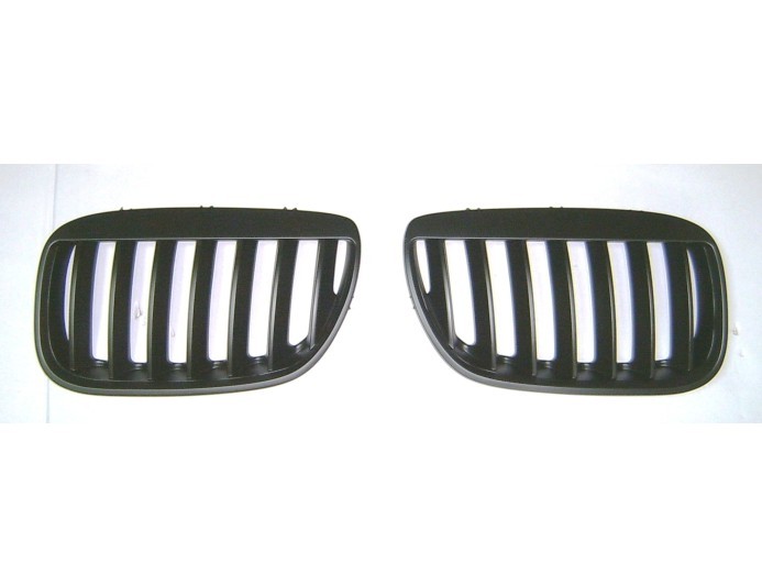 Grila masca fata fata BMW X5 (E53), 05.2003-10.2006, partea stanga, satin; Tuning,