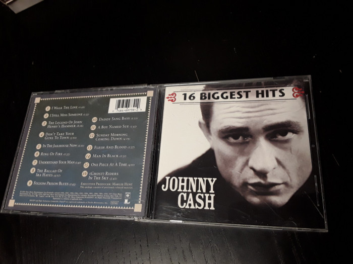 [CDA] Johnny Cash - 16 Biggest Bands - cd audio original
