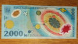 Romania - bancnota de colectie - 2000 lei 1999 - eclipsa - AUNC / impecabila !