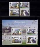 Cumpara ieftin RO 2006 ,LP 1744 + c ,&quot;Pasari protejate WWF &quot; serie +colita 391 ,MNH, Fauna, Nestampilat