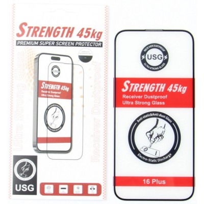 Folie de protectie Ecran OEM Ultra Strong 45KG pentru Samsung Galaxy A15 5G A156 / A15 A155, Sticla Securizata, Full Glue, 2.5D, Neagra foto
